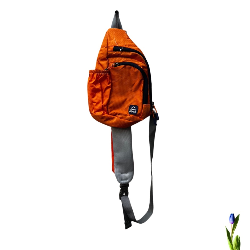 Apex Orange and Gray Crossbody Bag Leadership